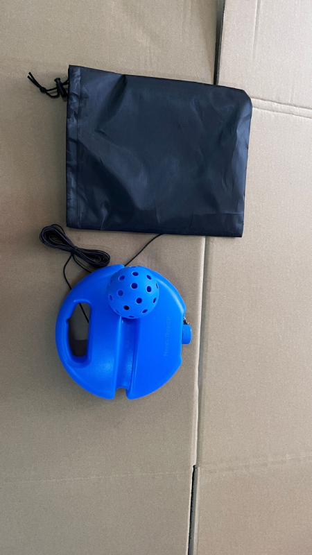 Vieno žmogaus pickleball treniravimo raketė, 40 skylių, PP medžiaga didelio elastingumo, pritaikoma