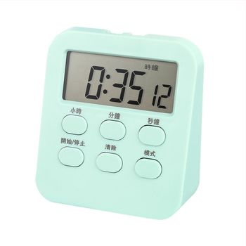 Digitaalne köögitaimer taimeriga ja alarmiga, LCD-näidik, akutoitega.