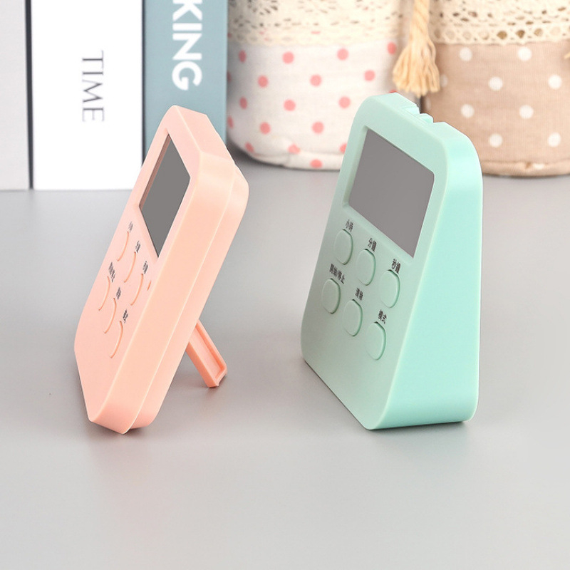 Digitaalne köögitaimer taimeriga ja alarmiga, LCD-näidik, akutoitega.