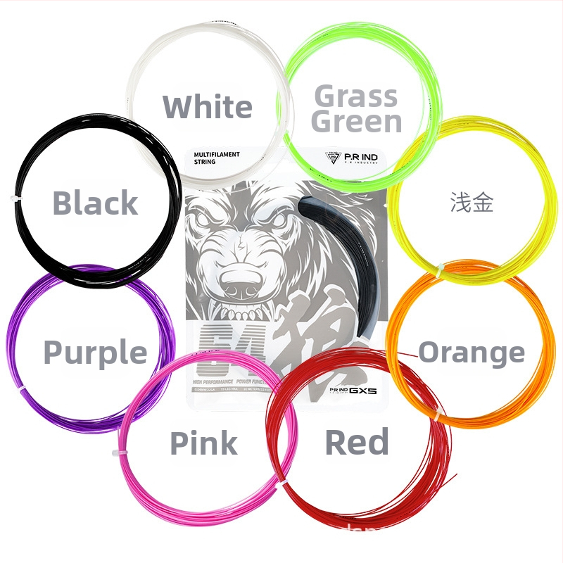 Pu Rui neilona stīgas badmintona raketei