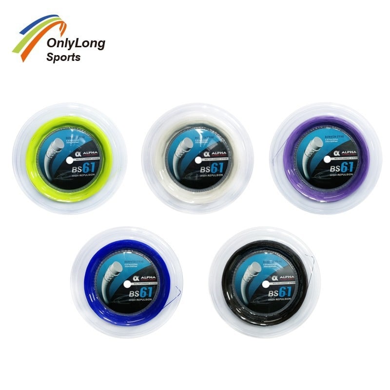 ALPHA BS61 neilona līnija badmintonam, diametrs 0,61 mm, garums 200 m