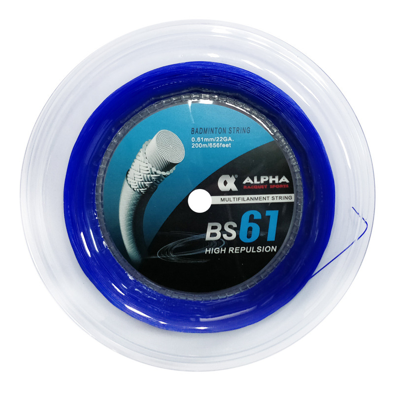 ALPHA BS61 neilona līnija badmintonam, diametrs 0,61 mm, garums 200 m