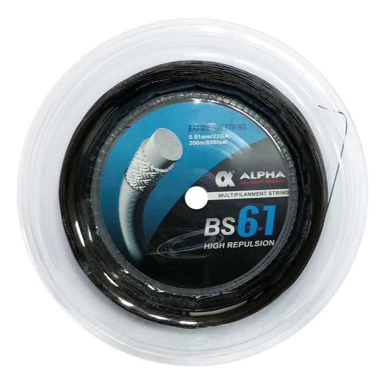 ALPHA BS61 neilona līnija badmintonam, diametrs 0,61 mm, garums 200 m