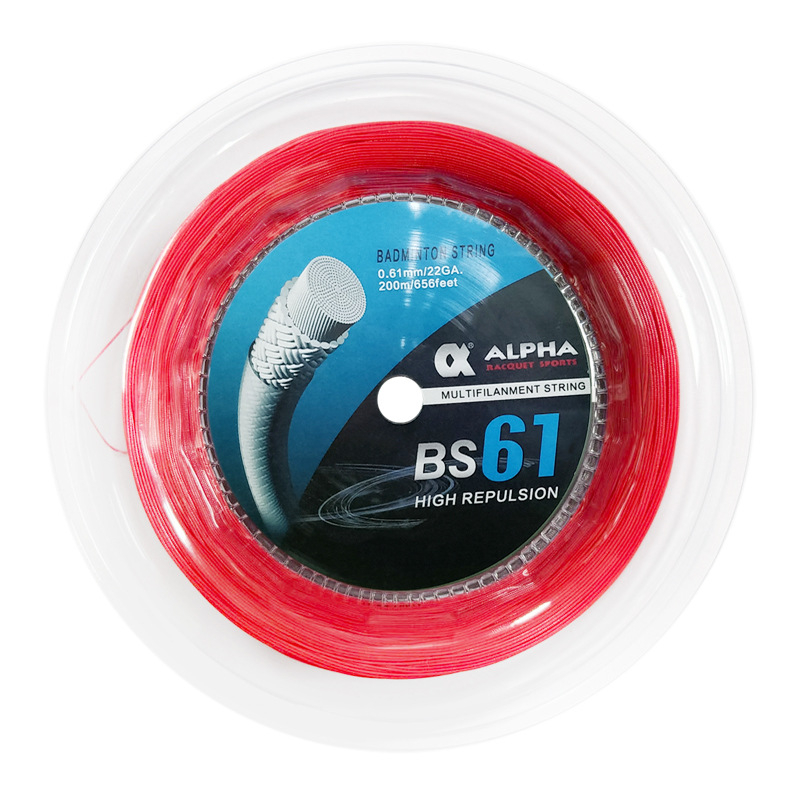 ALPHA BS61 neilona līnija badmintonam, diametrs 0,61 mm, garums 200 m