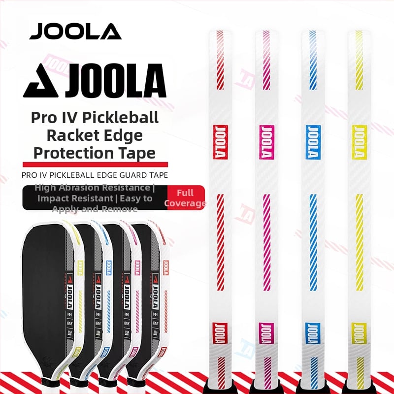 JOOLA Rėmo krašto apsaugos juosta raketei – atspari dėvėjimui, smūgiams ir įbrėžimams, profesionali raketės galvos apsauga badmintonui ir tenisui