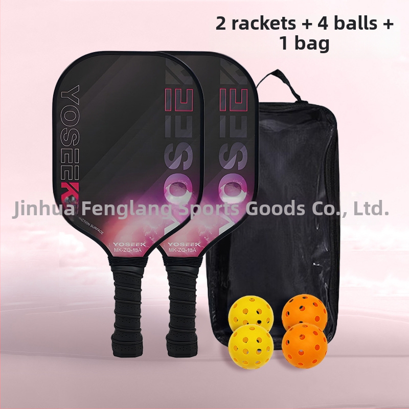 Pickleball rakete Ultra Light ārējai spēlei — stiklašķiedra, 225 g, Leopard Wind