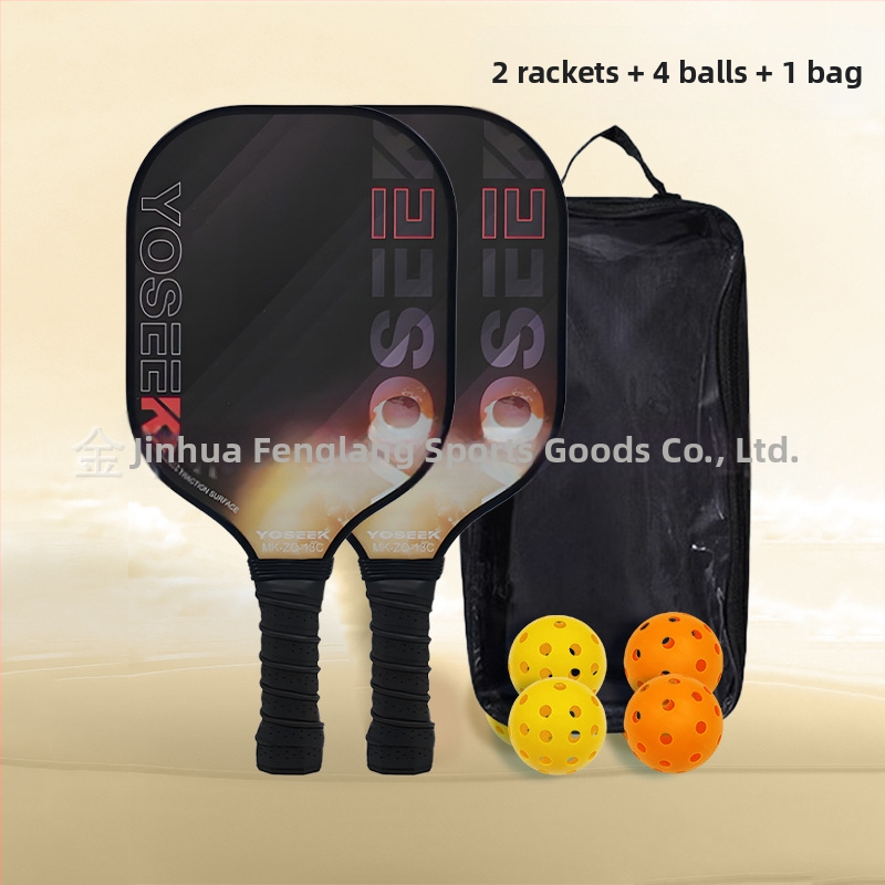 Pickleball rakete Ultra Light ārējai spēlei — stiklašķiedra, 225 g, Leopard Wind