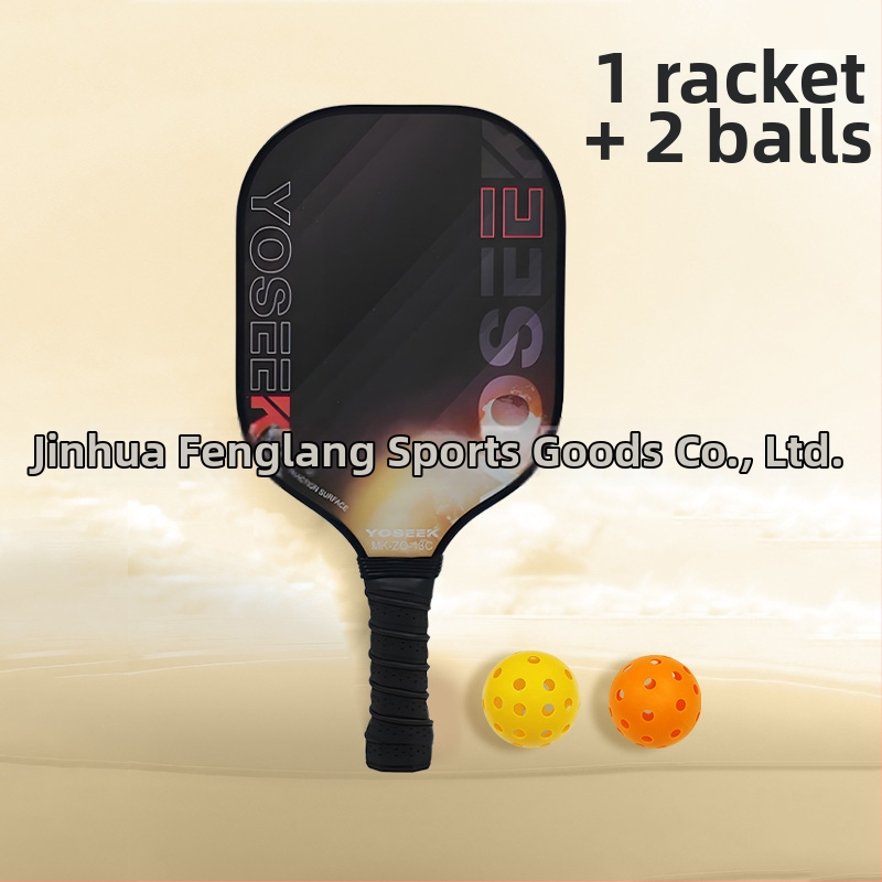 Pickleball rakete Ultra Light ārējai spēlei — stiklašķiedra, 225 g, Leopard Wind
