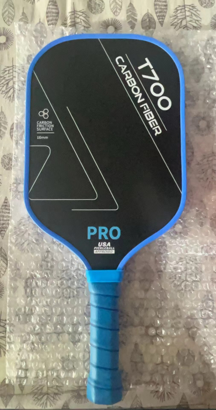 T700 oglekļa šķiedras pickleball rakete, sver 240 g, zīmols Wen fan, ārējai lietošanai