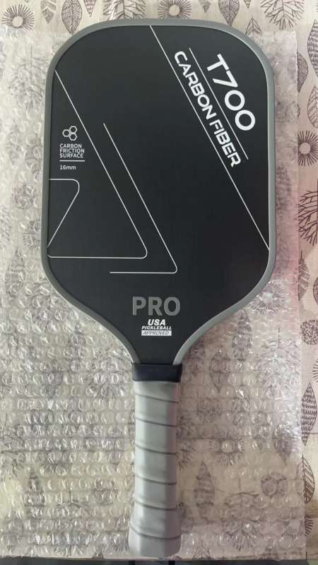 T700 oglekļa šķiedras pickleball rakete, sver 240 g, zīmols Wen fan, ārējai lietošanai