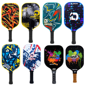 Stiklašķiedras pickleball rakete profesionālai apmācībai