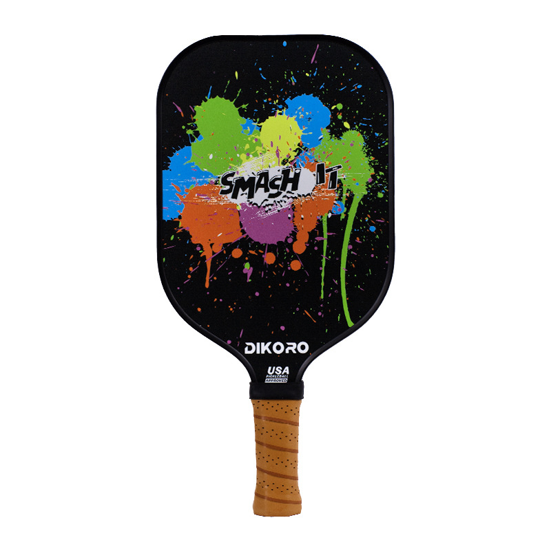 Stiklašķiedras pickleball rakete profesionālai apmācībai