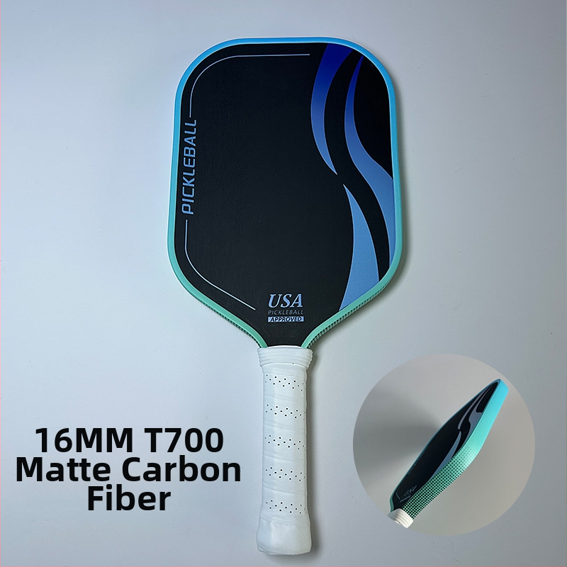 Lidakang Pickleball nūja – T700 oglekļa šķiedra, Kevlar un titāna vads, audu tekstūra, vienas daļas konstrukcija, 225 g