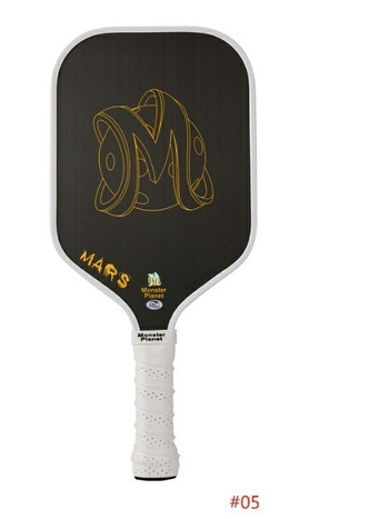 Monster Planet Mars Peak rekete – oglekļa šķiedra, svars 220 g, balta dāvanu kaste