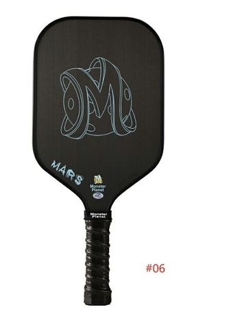 Monster Planet Mars Peak rekete – oglekļa šķiedra, svars 220 g, balta dāvanu kaste