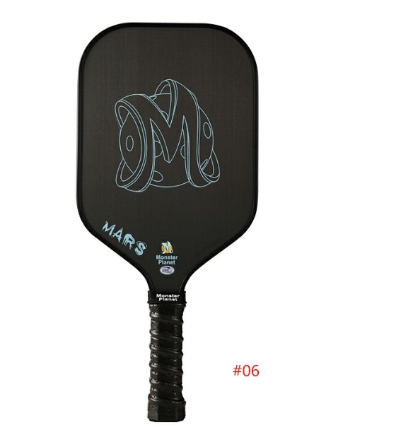 Monster Planet Mars Peak rekete – oglekļa šķiedra, svars 220 g, balta dāvanu kaste