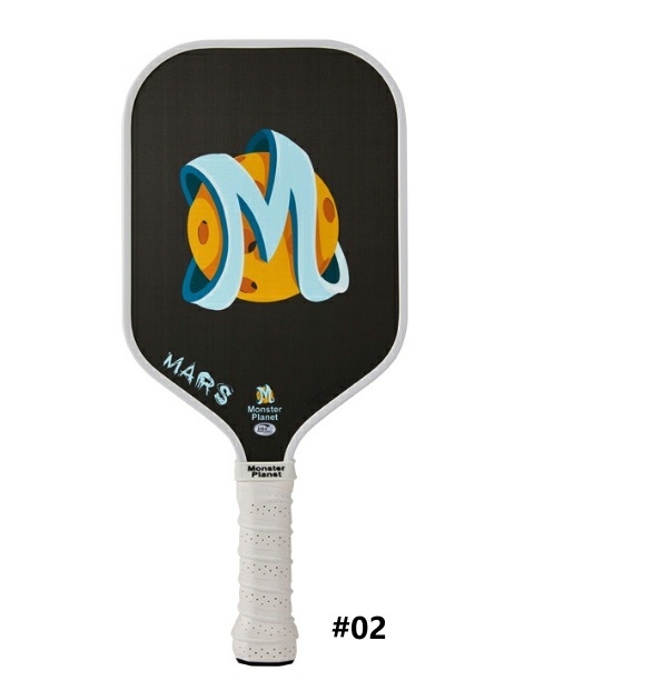 Monster Planet Mars Peak rekete – oglekļa šķiedra, svars 220 g, balta dāvanu kaste