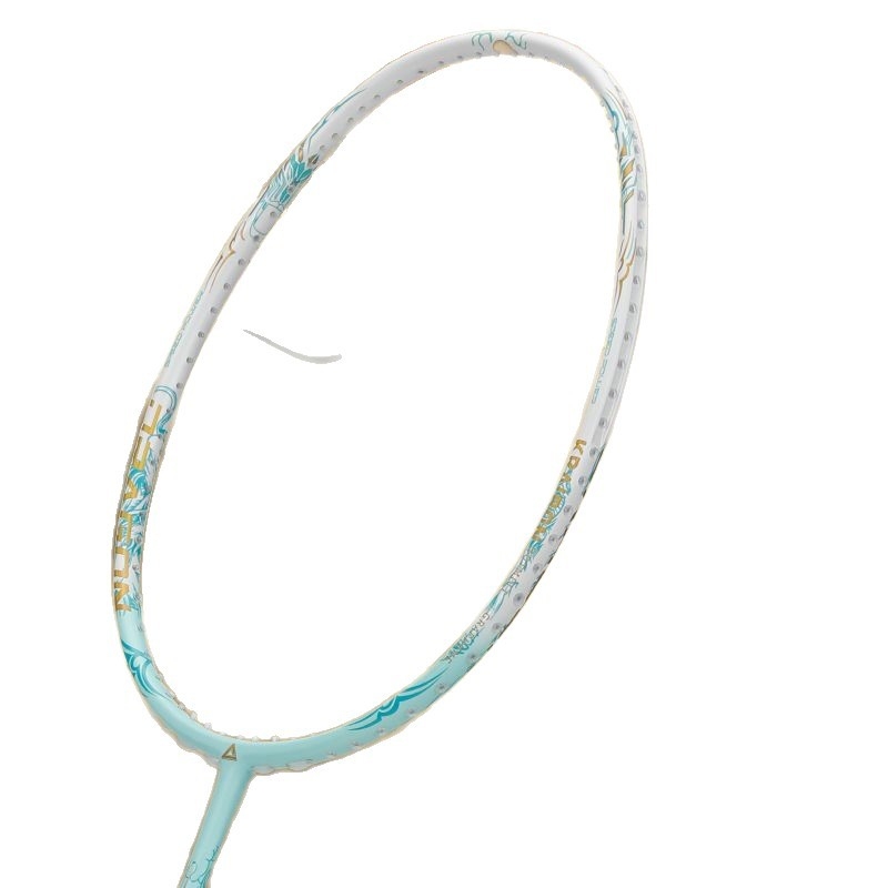 Kawasaki badmintoni reket, süsinikfiiber raam, kaal 75–79 g, 5U, otsene löök