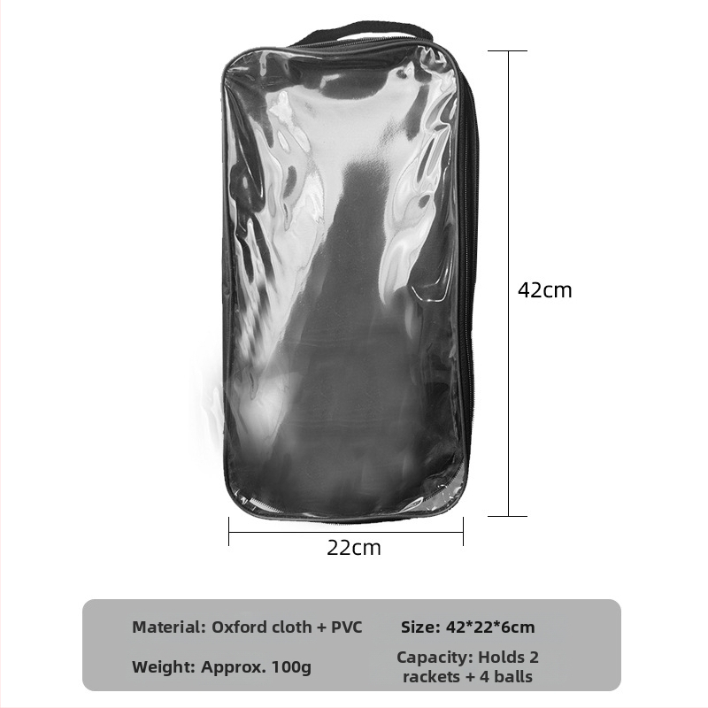 Gale Pickleball raketės krepšys — tinklinis audinys, 220 g, logotipo pritaikymas, tinkamas badmintonui, tenisui ir stalo tenisui
