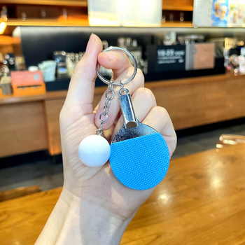 Μίνι μεταλλικός κλειδοθήκη για πινγκ-πονγκ, μοντέρνο καλλιτεχνικό στυλ