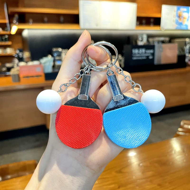 Μίνι μεταλλικός κλειδοθήκη για πινγκ-πονγκ, μοντέρνο καλλιτεχνικό στυλ