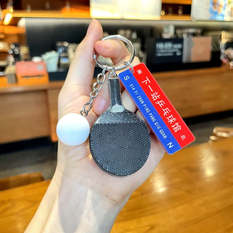 Μίνι μεταλλικός κλειδοθήκη για πινγκ-πονγκ, μοντέρνο καλλιτεχνικό στυλ