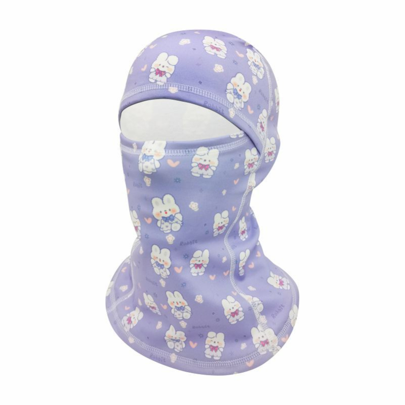 Dječja maska za skijanje s fleec podstavom, vjetrootpornu zaštitu lica i kapuljaču za vanjske sportove
