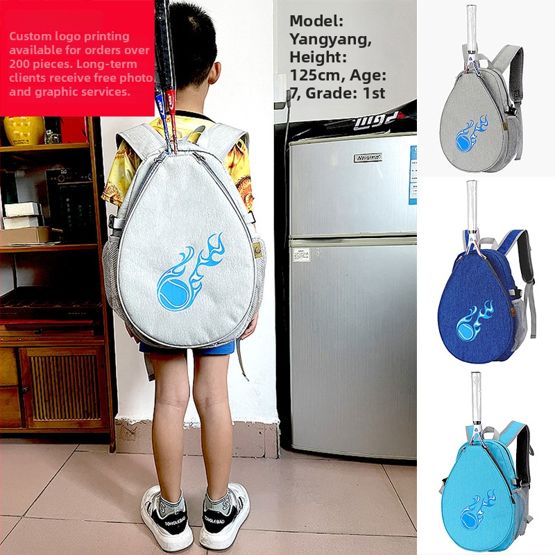 WPOLE Detská taška na badminton/tenis – Oxford látka, prispôsobenie na objednávku, licenčná súkromná značka