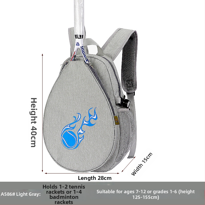 WPOLE Bērnu sporta soma badmintonam/tenisam — Oxford audums, pielāgošana pēc pasūtījuma, licencēta privātā zīmola etiķete