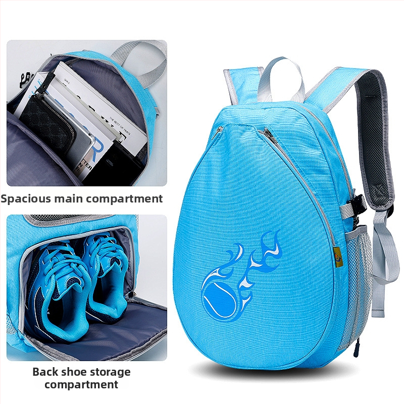 WPOLE Bērnu sporta soma badmintonam/tenisam — Oxford audums, pielāgošana pēc pasūtījuma, licencēta privātā zīmola etiķete