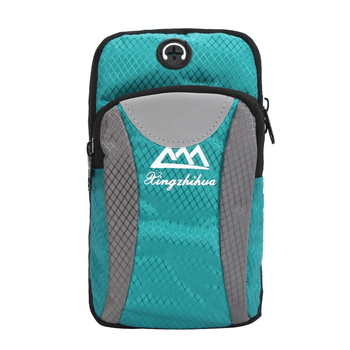 Телефонен джоб за ръката по време на бягане, унисекс, дишащ, водоустойчив, ултралек, плат Оксфорд