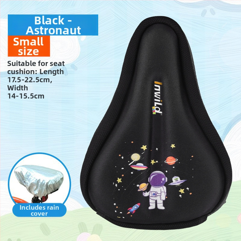 Inwild Laste jalgratta sadula kate – paksenenud, pehme silikoonist padja koos vahtu ja polüestriga, sobib jalgratastele ja lastevankritele