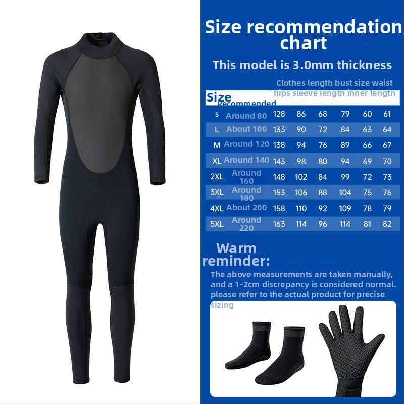 Deer universāls 1gab wetsuit – Neoprēna N audums, izturīgs pret nolietošanos, niršana, vasara–rudens, pieaugušie, pielāgošana pieejama