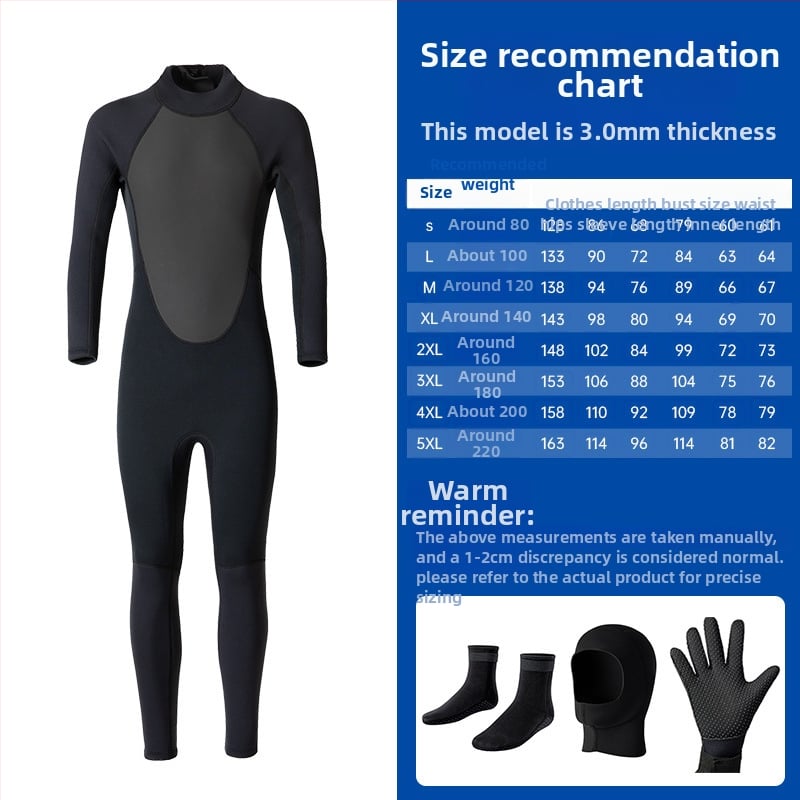 Deer universāls 1gab wetsuit – Neoprēna N audums, izturīgs pret nolietošanos, niršana, vasara–rudens, pieaugušie, pielāgošana pieejama
