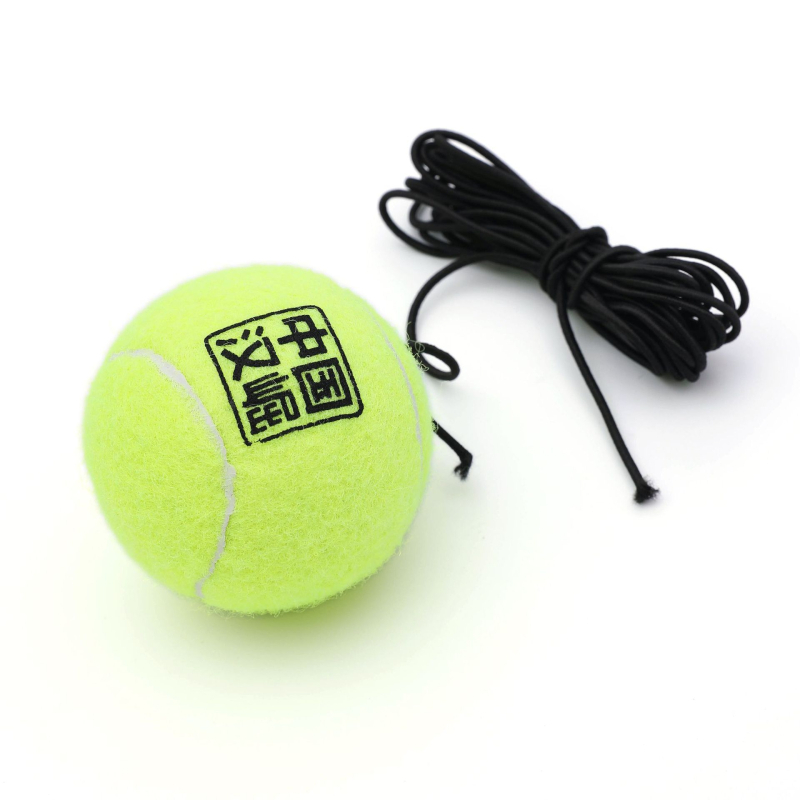 Treniņiem tenisa bumba, augsta elastība, gumijas konstrukcija, piemērota jauniešu apmācībai un amatieru sacensībām; piemērota galda tenisam un citiem bumbu sportiem; bez logotipa