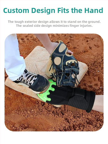 Rukavica za baseball/softball s zaštitom dlana – gumena, za odrasle