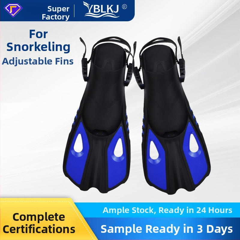 Silikónové plutvy na snorkeling, nastaviteľné pre voľné potápanie, pre dospelých
