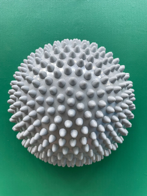 Jogas bumba ar taustes pusapvalā dizainu sensoriskai apmācībai un kāju masāžai, svars 0.5, materiāls: Cits