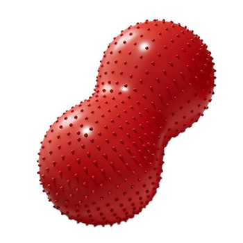 Bērnu sensoriskās apmācības bumba bērniem, mandeles formas - ABS materiāls, nevar uzpūst, viļņaina bumba