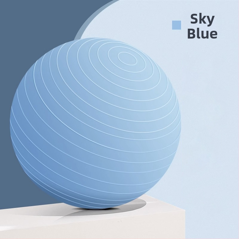 Joga bumba PVC, Wu Hangbin zīmols, svars 0.8 kg, piemērota fitnesam un veselības masāžai