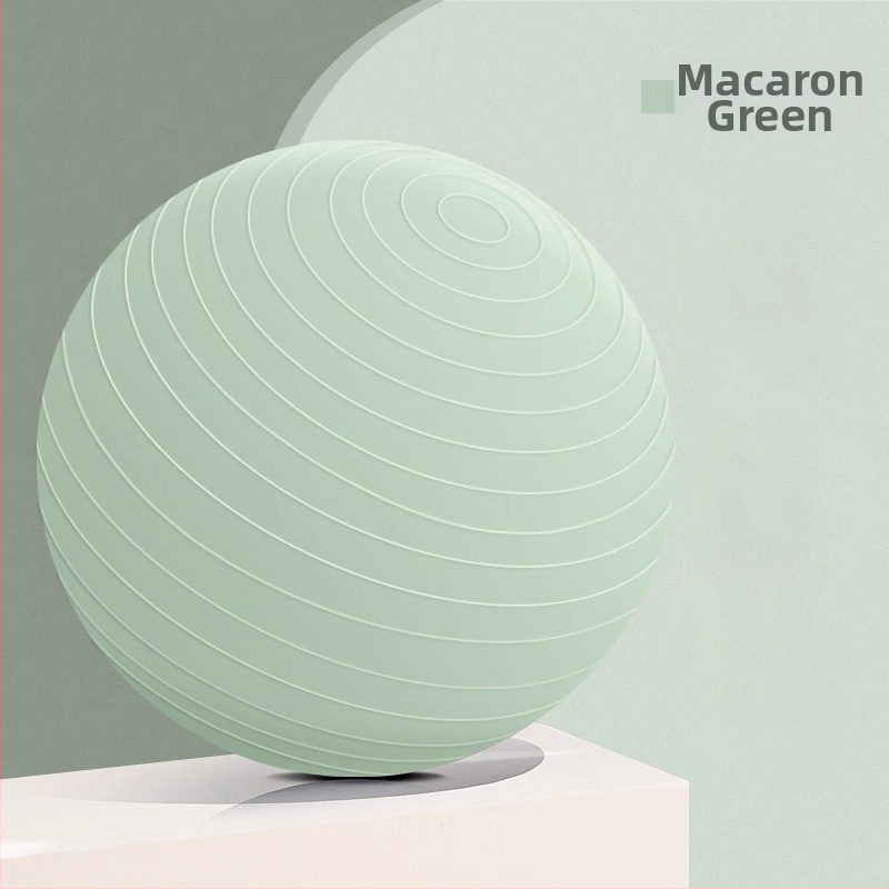 Joga bumba PVC, Wu Hangbin zīmols, svars 0.8 kg, piemērota fitnesam un veselības masāžai