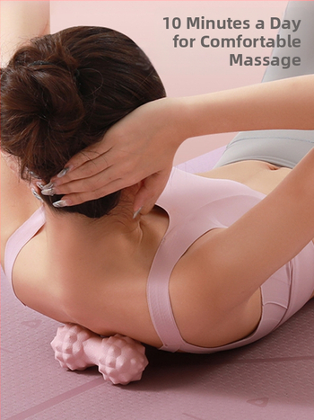 Fasijas masāžas bumba — EVA bumba muskuļu masāžai, joga, pēdas arkai un muguras masāža; Wave Speed Ball, 150 g, Ji Unlimited.