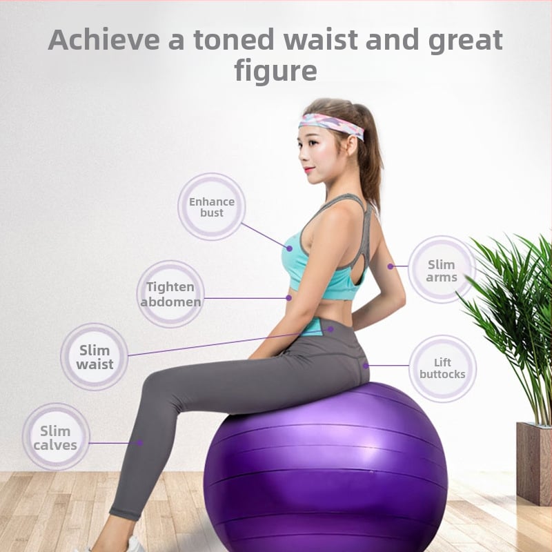 Jogas bumba bērniem un grūtniecēm – Fengda TPE fitnesa bumba dzemdību sagatavošanai, svara zaudēšanai un ķermeņa veidošanai, biezāka siena, izturīga pret sprādzieniem