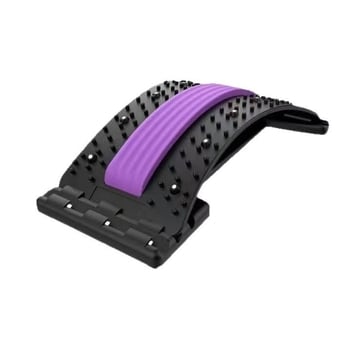 Lumbalni reljef s trakcionom za lumbalnu kralježnicu, jastuk za bol u leđima i rastezanje kičme, dodaci za jogu; marka Move and enjoy health; pogodno za masažu i fitness