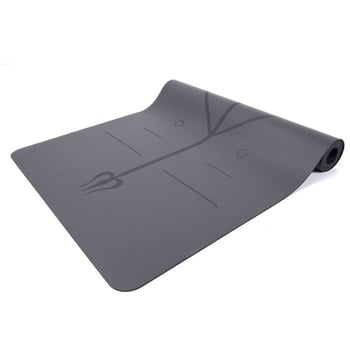 Joga prostirka PU i prirodna guma, 5 mm, 2900 g, geometrijski uzorak, podrijetlo Fuzhou, Fujian