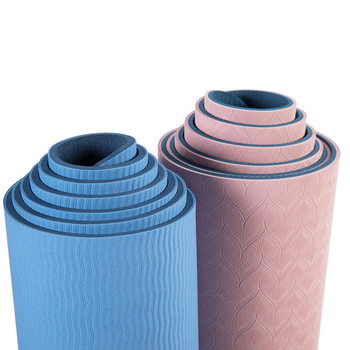 Joga podloga od TPE, debljina 8 mm, težina 1010 g, prilagodljiva, pogodna za fitness opremu