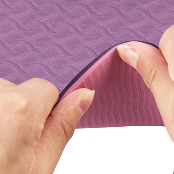 Joga podloga od TPE, debljina 8 mm, težina 1010 g, prilagodljiva, pogodna za fitness opremu