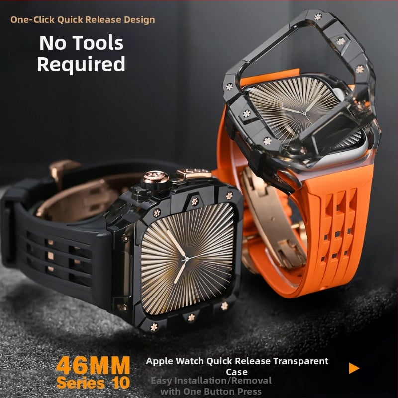 Apsauginė dėklas Apple Watch S10 - Peng Hui, polikarbonatas, 159 g