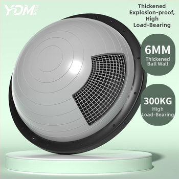 Wave Speed Ball puslīkta līdzsvara jogas bumba – piepumpējama, 400 g, TPES materiāls, ar masāžas punktiem