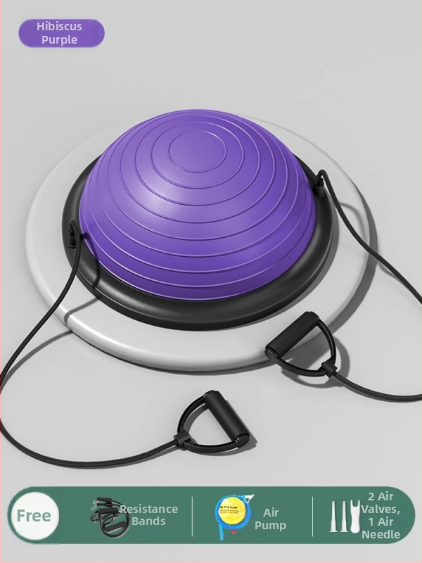 Wave Speed Ball puslīkta līdzsvara jogas bumba – piepumpējama, 400 g, TPES materiāls, ar masāžas punktiem